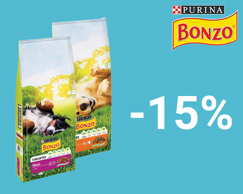 Bonzo brokken en pouch